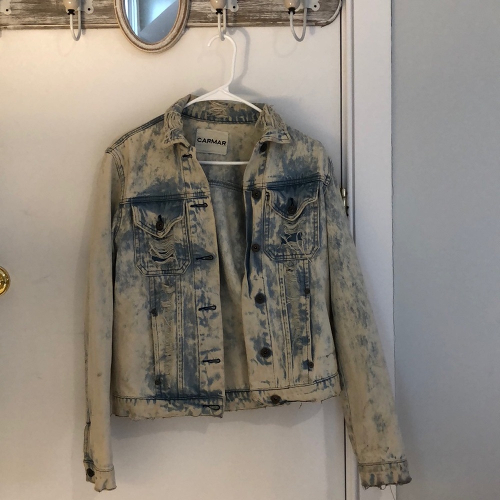 Carmar Acid Wash Denim Jacket (OS)
